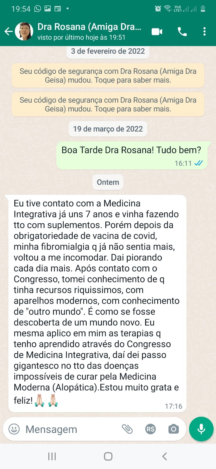 Dra Rosana, médica de São Paulo